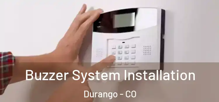 Buzzer System Installation Durango - CO