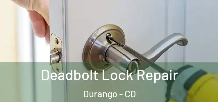  Deadbolt Lock Repair Durango - CO