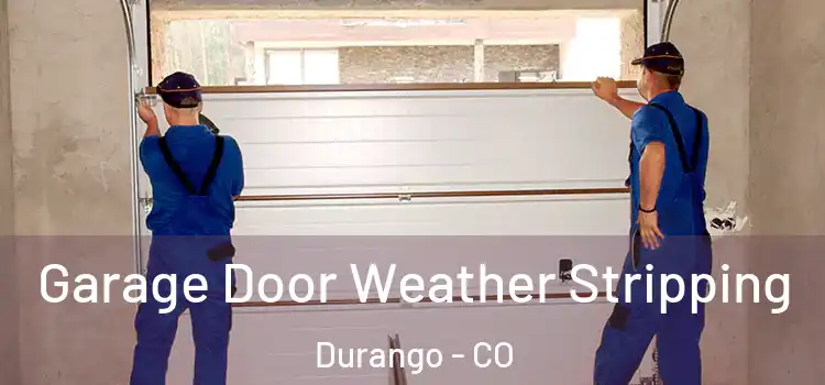  Garage Door Weather Stripping Durango - CO