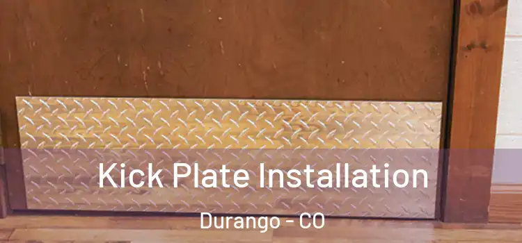  Kick Plate Installation Durango - CO