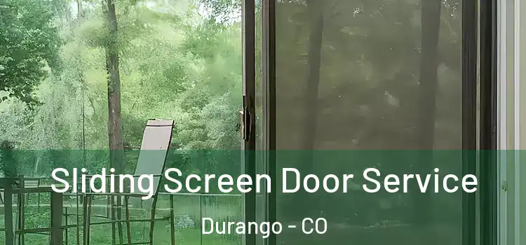  Sliding Screen Door Service Durango - CO